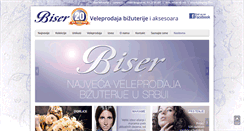 Desktop Screenshot of bizuterija-biser.rs